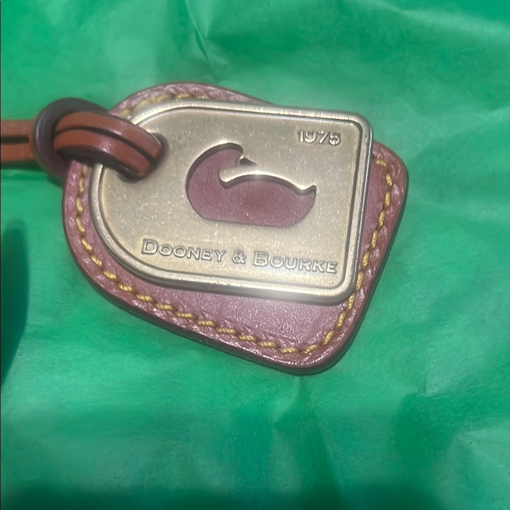 Dooney & Bourke Black and Brown Shoulder Bag - Picture 3 of 9